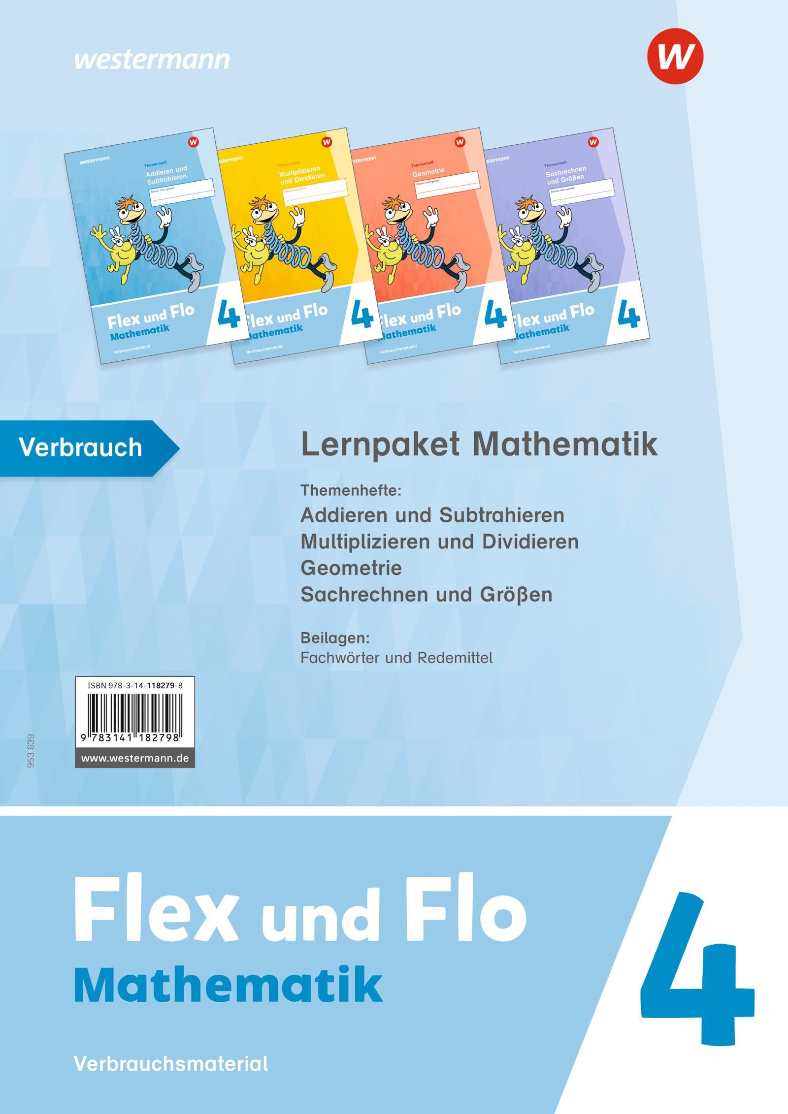 Flex und Flo - Ausgabe 2021: Lernpaket Mathematik 4 Verbrauchsmaterial
