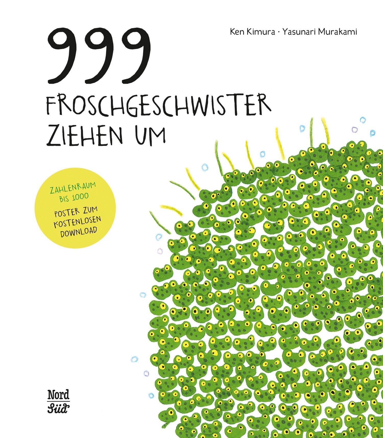 999 Froschgeschwister ziehen um: Nominiert für den Deutschen Jugendliteraturpreis 2012, Kategorie Bilderbuch