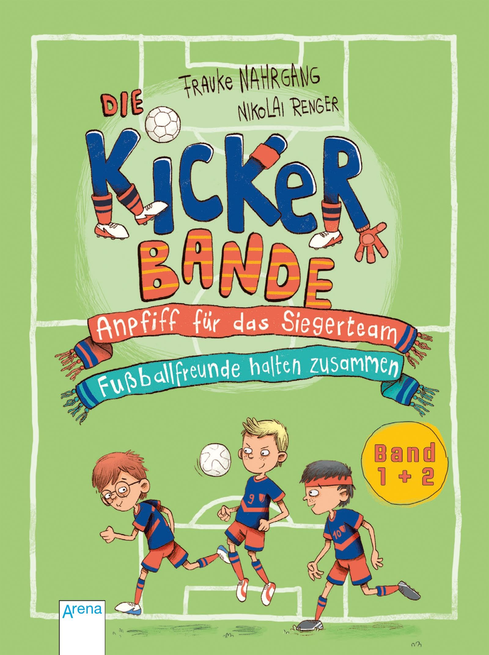 Die Kickerbande: Anpfiff für das Siegerteam. Fußballfreunde halten zusammen