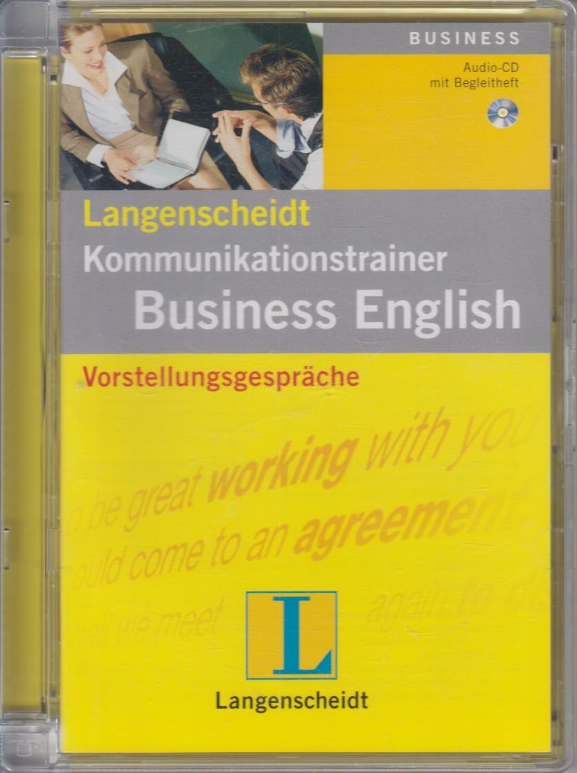 Kommunikationstrainer Business English, Audio-CDs, Vorstellungsgespräche, 1 Audio-CD