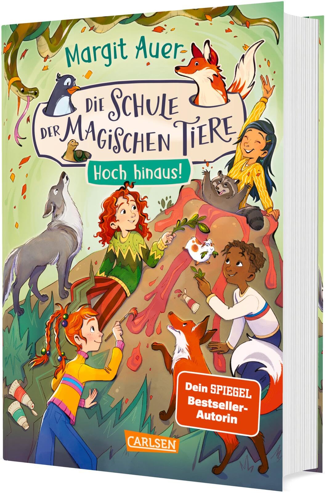 Die Schule der magischen Tiere 17: Hoch hinaus!: Neuer Band der magischen Buchreihe für Mädchen und Jungen ab 8 Jahren mit vielen Bildern und tollen Extras (17)