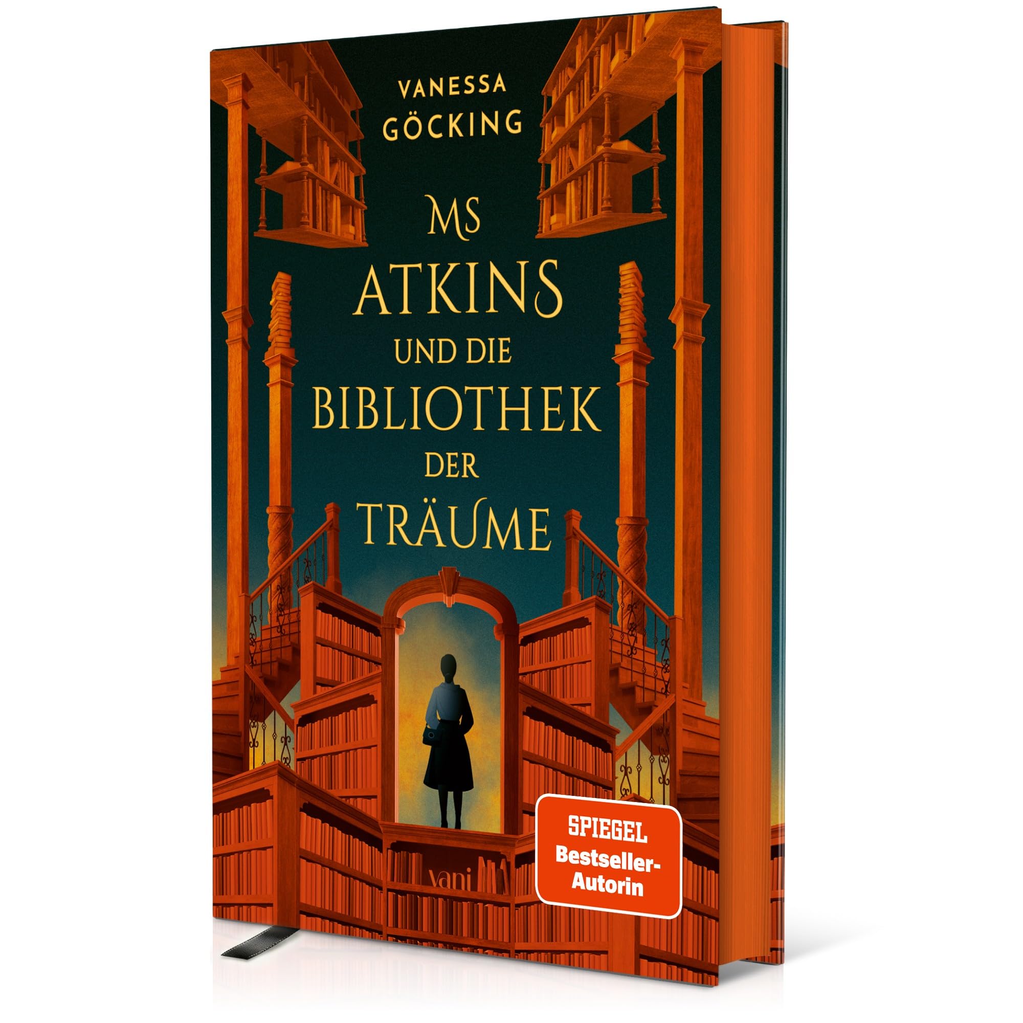 Ms Atkins und die Bibliothek der Träume: Roman | Manche Bücher liest du nicht. Manche Bücher lesen dich. | Bücher Neuerscheinungen 2026 | Mit ... & Page Overlay) | SPIEGEL Bestseller Platz 1