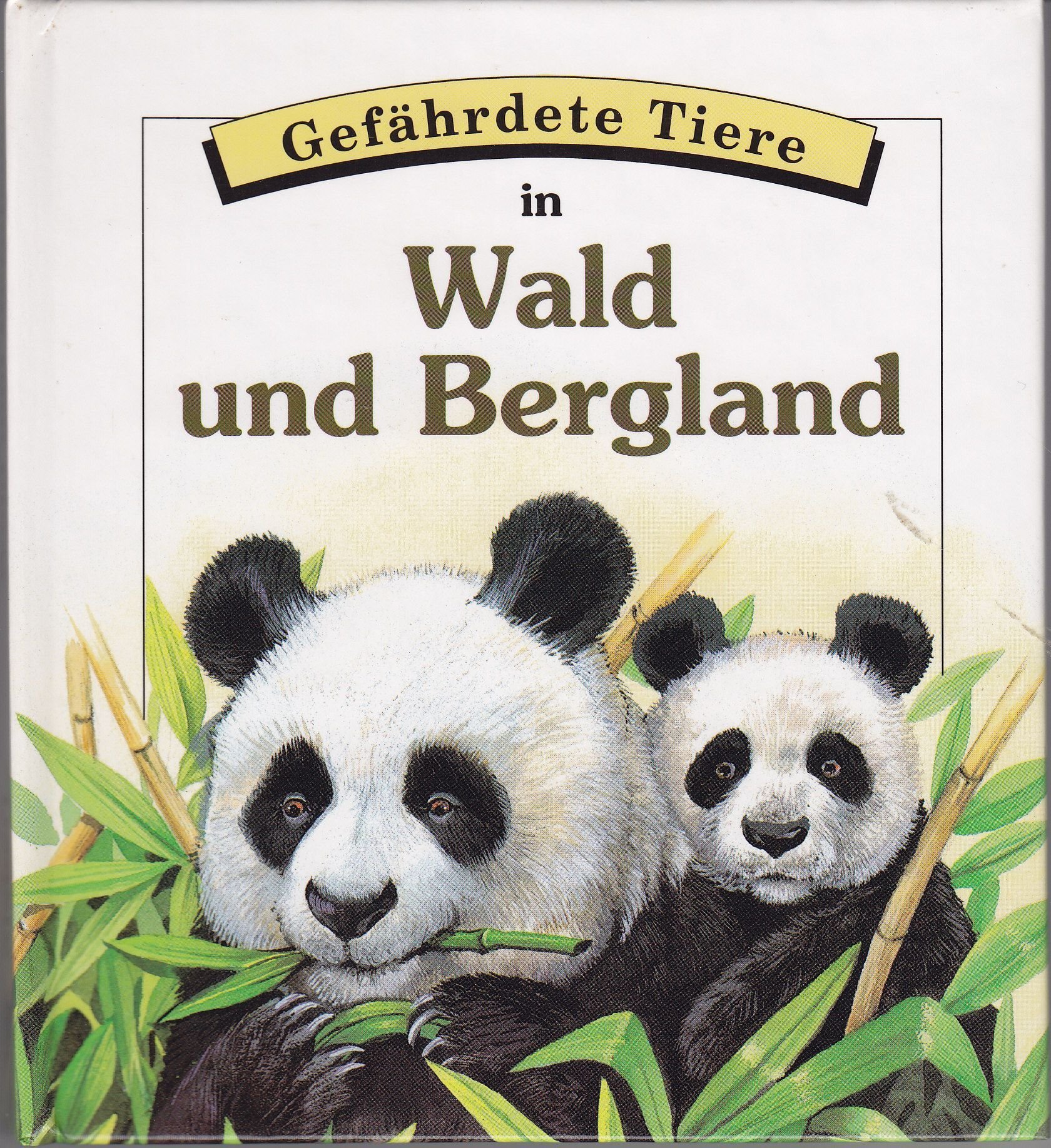 Gefährdete Tiere, Wald und Bergland