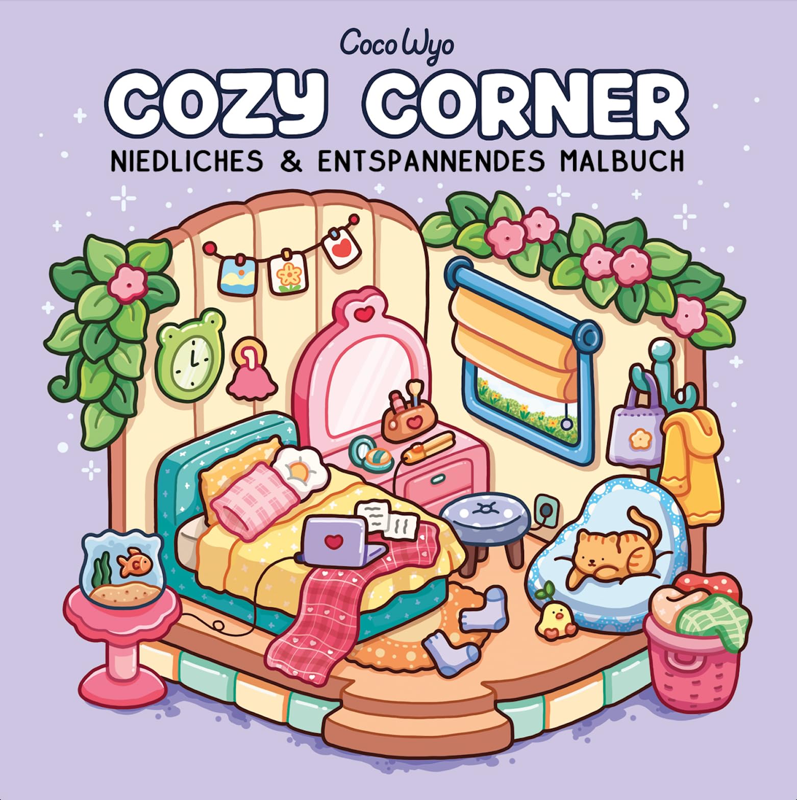 Cozy Corner: Malbuch für Erwachsene, Teenager und Kinder (Cozy Spaces Coloring) (Cozy Malbücher, Band 3)
